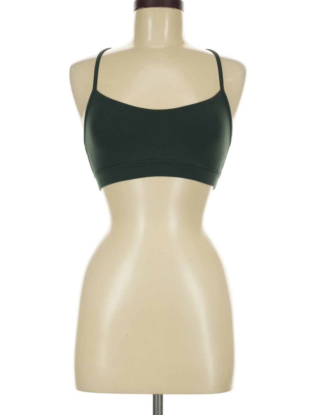 lululemon dark green sports bra